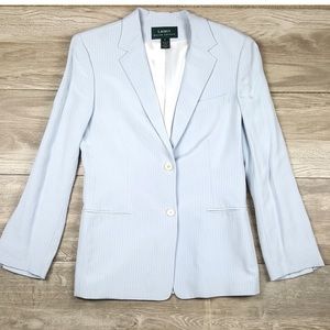 Lauren By Ralph Lauren Silk Blazer